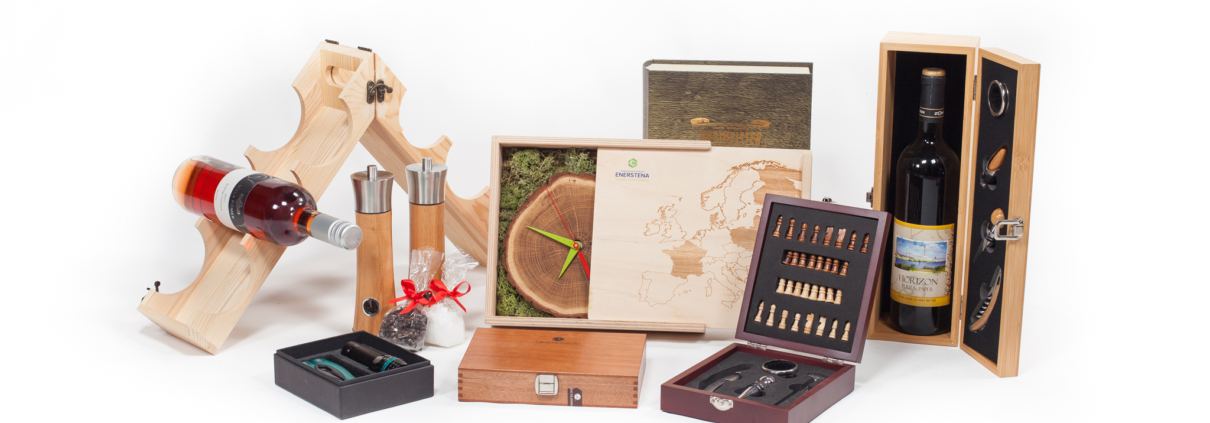 Gift sets with logo