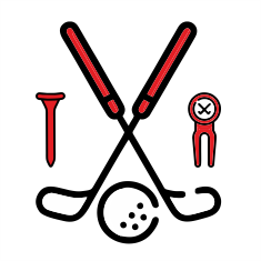 golfi avalöögitikk 7 cm with logo