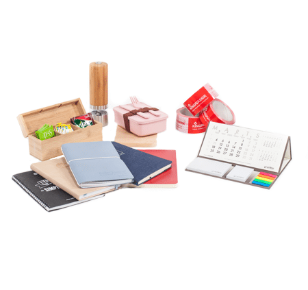 a-stend a sign with logo