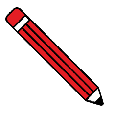 Mechanical and regular pencils with logo