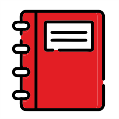 Notebooks, portfolios and calendars with logo