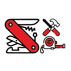 POCKET KNIFES AND TOOLS